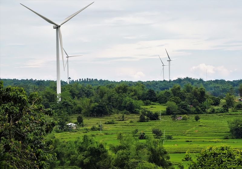 小型風力發電機的風力利用率和設計方法